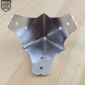 Protection d'angle en métal chromé Anwang pour valise d'aviation et boîte en bois - Product Image 3