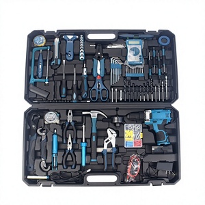 160 Piece Electric Drill Tool Set Household Hardware Tool <b>Kit</b> with Toolbox <b>DIY</b> Repair Hand Tools Combination <b>Kit</b> Wholesale - Product Image 1