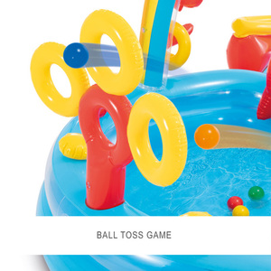 Centro <span class=keywords><strong>de</strong></span> Juegos Inflable INTEX 57453 Rainbow Ring, Piscina con Tobogán y Aspersor <span class=keywords><strong>de</strong></span> Agua para Niños, Juguete <span class=keywords><strong>de</strong></span> Verano para Exteriores - Product Image 4