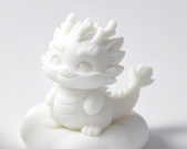 Mascotte du Nouvel An chinois, figurine de dragon nuageux porte-bonheur, service d'impression 3D personnalisé