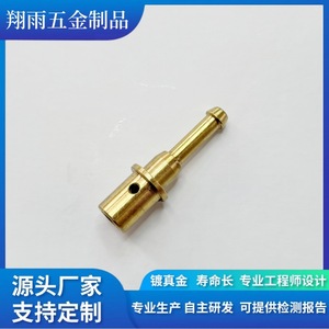 Copper Oil Pipes Automotive Parts Oil Pump Components <b>Max</b> Diameter 20mm Length 80mm For Replace Repair Turning Machining - Product Image 4