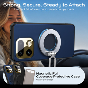 Funda para Teléfono Realme 16 15 Pro Plus 5G, Funda Protectora Antigolpes con Anillo Magnético y Soporte para P4 Power Lite, Carcasa Trasera Resistente, Venta al por Mayor - Product Image 4