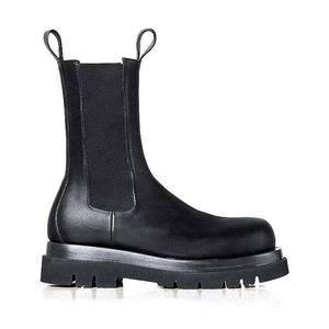 Custom Chunky Chelsea <b>Ankle</b> Boots Autumn Waterproof Breathable Warm Elastic Side Slip on Ladies - Product Image 1