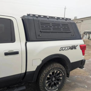 Cubierta de Camioneta Negra Mate para <span class=keywords><strong>Nissan</strong></span> Titan, Techo Rígido de Aluminio para Camioneta, Cubierta para Camioneta con Baca - Product Image 1