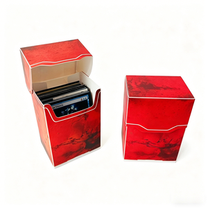 Caja de Cartas TCG de PVC Resistente, Ligera e Impermeable para Cartas de Juego Coleccionables, Disponible en Stock - Product Image 1