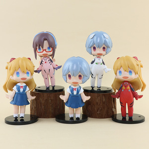 โมเดลตุ๊กตาการ์ตูนเวอร์ชั่น Q อุปกรณ์ตกแต่ง อาสึกะ แลงลีย์ โซริว ฟิกเกอร์อนิเมะ EVA - Product Image 2