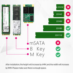 مصنع JEYI <span class=keywords><strong>M</strong></span>.<span class=keywords><strong>2</strong></span> SSD مبرد حراري للوجهين PS5/PC تبريد ألومنيوم مع دعامات سيليكون NVMe/NGFF - Product Image 5