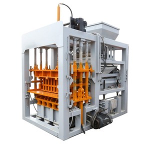 Machine à fabriquer des blocs creux et pleins hydrauliques entièrement automatiques QT4-<span class=keywords><strong>15</strong></span> avec machine à fabriquer des briques en béton autobloquantes - Product Image 2