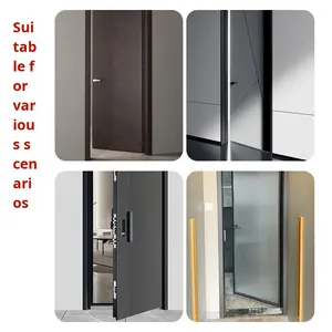 Nouveau déflecteur de porte anti-collision en acier inoxydable pour usage domestique, avec fixation magnétique, protections de sécurité, amélioration de l'habitat, vente en gros - Product Image 3