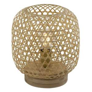 Lampada da tavolo in bambù naturale, 1xE27, 60W, ideale per ambientare gli spazi e fornire luce calda. - Product Image 1