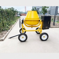 Bétonnière automotrice diesel-électrique-essence 700L350L500L, idéale pour la construction routière et les projets de construction