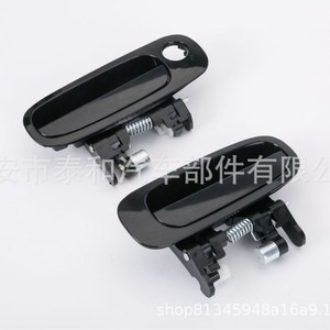 Toyota Corolla <b>Door</b> <b>Handle</b> Black ABS <b>Replacement</b> Part TY101 for 98 Model Car Fitment - Product Image 2