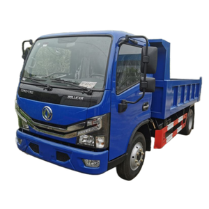 Mini Camión Volquete Pequeño de 5 Toneladas, Camión Volquete con Elevación Hidráulica, Nuevo Precio Económico, Dongfeng Captain 120HP, Cámara, Volante a la Izquierda - Product Image 1