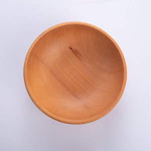 Magnífico Tazón de Madera de 20 cm de Calidad Superior, Hecho a Mano, para Servir Frutas, Ensaladas y Aperitivos - Product Image 3