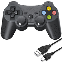 Controlador de juego inalámbrico 2,4G Joystick Gamepad doble para Android TV Box PC PS3 y Steam Gaming Joypad