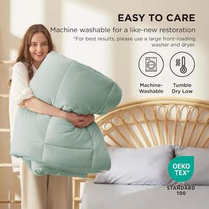 Makine yıkanabilir kutusu-dikiş tasarım kabarık doldurun alternatif nevresim nevresim birden boyutları basit tarzı - Product Image 5