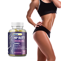 Herborigen OEM BBL Gummies Sirop pour la prise de poids Produits d'agrandissement des fesses et des seins Pilules d'amélioration des hanches et des fesses