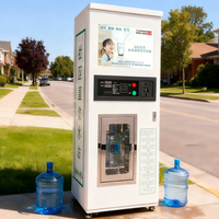 Máquina Expendedora de Agua Automática para Exteriores de Una Pieza, con Pantalla LED LCD, Capacidad de 220L, Color y Forma Personalizables, para Agua Purificada