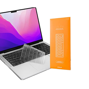 Protector de Teclado de Silicona Transparente Ultrafino de Primera Calidad, Moldeado a Medida, para 2025 2024 2023 2022 2021 M4/M3/M2/<span class=keywords><strong>M1</strong></span> <span class=keywords><strong>Pro</strong></span>/<span class=keywords><strong>Max</strong></span> - Product Image 1