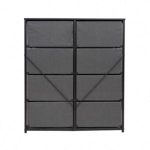 Modern Living Room Fabric <b>Cabinets</b> With Freestanding Durable Stainless Steel MDF Panels and Pine Wood - Product Image 3