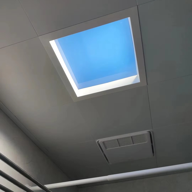 Tuya App LED Lamp Smart Features Blue Sky Design Inspired Artificial LED Skylight Panel Ceiling Roofing Beautiful Atmosphere