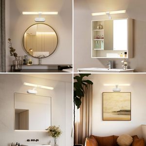Aigostar 6W luci a specchio 40CM moderna da parete con 4000K LED Wireless a LED IP44 impermeabili da 600LM luci da immagine - Product Image 4