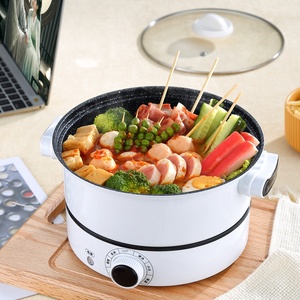 Cuisinière électrique antiadhésive détachable 3L facile à nettoyer cuisson à ébullition multi-usage pour le verre de contrôle mécanique de l'hôtel domestique - Product Image 3