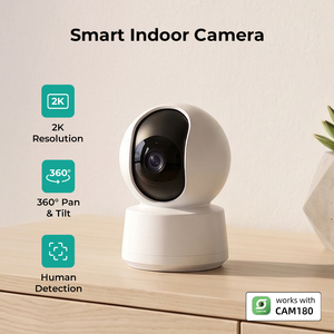 กล้องวงจรปิด WiFi ภายในอาคาร 2K 360 องศา °   กล้องวงจรปิด PTZ แพน-ทิลท์ พร้อมระบบตรวจจับมนุษย์ เสียงสองทาง และระบบมองเห็นกลางคืนด้วยอินฟราเรด - Product Image 1