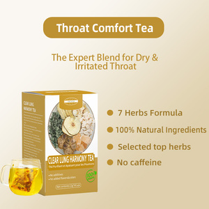 Tisane 100% <span class=keywords><strong>Erbe</strong></span> Grezze in Bustine per la Purificazione Polmonare e la Resistenza alla Polvere, contro la Tosse e per la Salute della Gola, in Confezione - Product Image 2