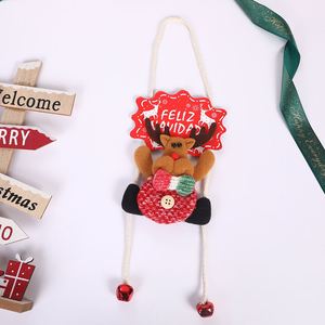 Accesorios para Puertas, Decoración Navideña para Pared, Adornos Festivos de Santa Claus - Product Image 4