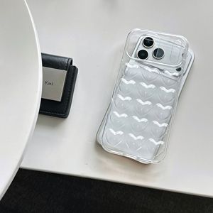 Per Apple iPhone 17 air Pro Max 3D cuore in stile Tpu custodia posteriore personalizzabile antiurto per iPhone 14 15 16 Pro Max Plus - Product Image 3
