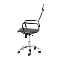 Chaise de bureau ergonomique avec repose-pieds, inclinable, réglable en hauteur, pivotante, en tissu maillé respirant, pour hôtels 5 étoiles et écoles