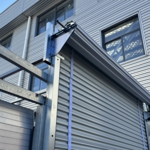 10x10 thiết kế hiện đại thép tự lưu trữ của nhãn hiệu chuỗi màn trập cửa không thấm nước lâu dài cuộn lên con lăn cửa bán buôn - Product Image 6