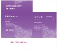 Compteur de billets 2026 UV/MG avec grand écran LCD, nouvelle machine de comptage de devises, détecteur de monnaie électronique