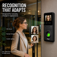 Sistema de Control de Acceso Inteligente con Huella Dactilar y Reconocimiento Facial 3D para el Registro de Asistencia de Empleados, con SDK Gratuito
