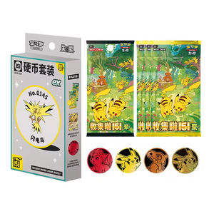 Boîte Mystère Pokémon Authentique Ultra Premium en Chinois Simplifié, Collection 151, Coffrets <span class=keywords><strong>de</strong></span> Pièces <span class=keywords><strong>de</strong></span> Monnaie, Boîte Booster, Jeux <span class=keywords><strong>de</strong></span> Société - Product Image 5