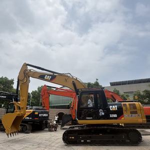 รถขุดตีนตะขาบญี่ปุ่น Caterpillar 320 รุ่นดั้งเดิม CAT 320D 320DL 320D2L 320D2 เครื่องจักรก่อสร้างมือสอง รถขุดแคทมือสองพร้อมขายในสต็อก - Product Image 1