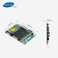 Anakart işlemci ile J1900 DDR3L 2 COM SIM 8 USB GPIO Watchdog zamanlayıcı ses güç amplifikatörü 12V hepsi bir anakart