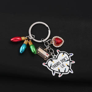 电影电视《陌生人》纪念品钥匙扣 东西钥匙圈 金属合金卡通钥匙扣 - Product Image 4