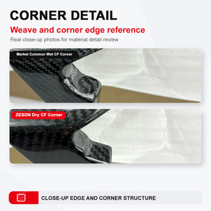 Divisor Delantero <span class=keywords><strong>de</strong></span> 3 Piezas Estilo AD <span class=keywords><strong>de</strong></span> Fibra <span class=keywords><strong>de</strong></span> Carbono Seca para BMW Serie 3 G20 G21 LCI 330i M340i M Sport Bumper <span class=keywords><strong>2023</strong></span>-2026 - Product Image 3