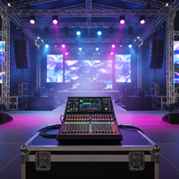 Console audio numérique M20 Prix d'usine Audio professionnel Mixeur analogique numérique 20 canaux Écran tactile Plastique Son