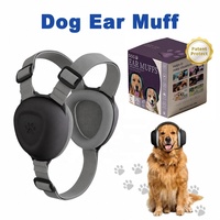 Nouveauté 2026 transfrontalière, best-seller : Cache-tête apaisant pour chien, protège-oreilles pour animaux de compagnie anti-choc, anti-ronflement et anti-bruit, motif empreinte de patte