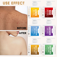 Lait Corporel Éclaircissant Naturel aux Peptides de Collagène Hydratant Raffermissant Anti-Âge Crème Corporelle à l'Acide Lactique pour Femmes