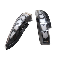 Clair len miroir clignotant 12v jaune blanc led avec miroir de vue latéral dynamique clignotants