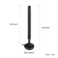 Antenne monopolaire intérieure à gain élevé MyAntenna M02-0400260R0A 860-930 MHz LoRa ISM pour passerelle IoT, compteur intelligent, communication longue portée