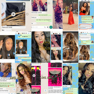 Perruques en cheveux humains colorées à 250 % de densité, pré-épilées, en cheveux vierges, ondulées <span class=keywords><strong>rose</strong></span>, vente en gros, perruques frontales en dentelle transparente 13x4 - Product Image 6