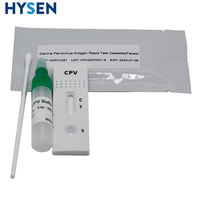 Kit de Test Cpv/Ccv Ag canin rapide efficace pour Cassette de Test de détection de Parvovirus pour animaux vétérinaires