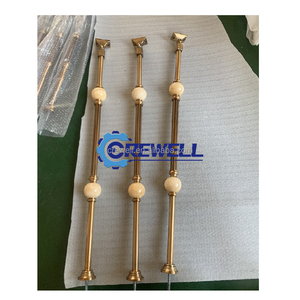 Tốt Nhất Bán Vàng Nhôm Lan can Cho Biệt Thự Ở Rắn Trong Nhà Kim Loại Cầu Thang Lan can Thiết Kế Hiện Đại Tay vịn Lan can - Product Image 2