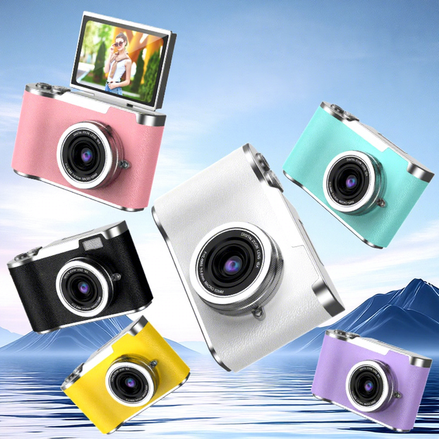 Customized Retro Screenless Digital Camera With LED Flash Vintage Photo Camera Screen Digital Cameras