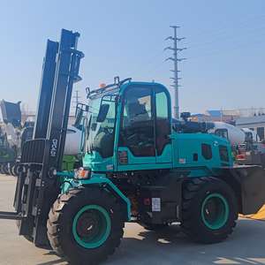 รถยกดีเซลพื้นที่ขรุขระ4x4 4WD ออฟโรดรถยกออฟโรดขนาด5ตันจากประเทศจีน - Product Image 1